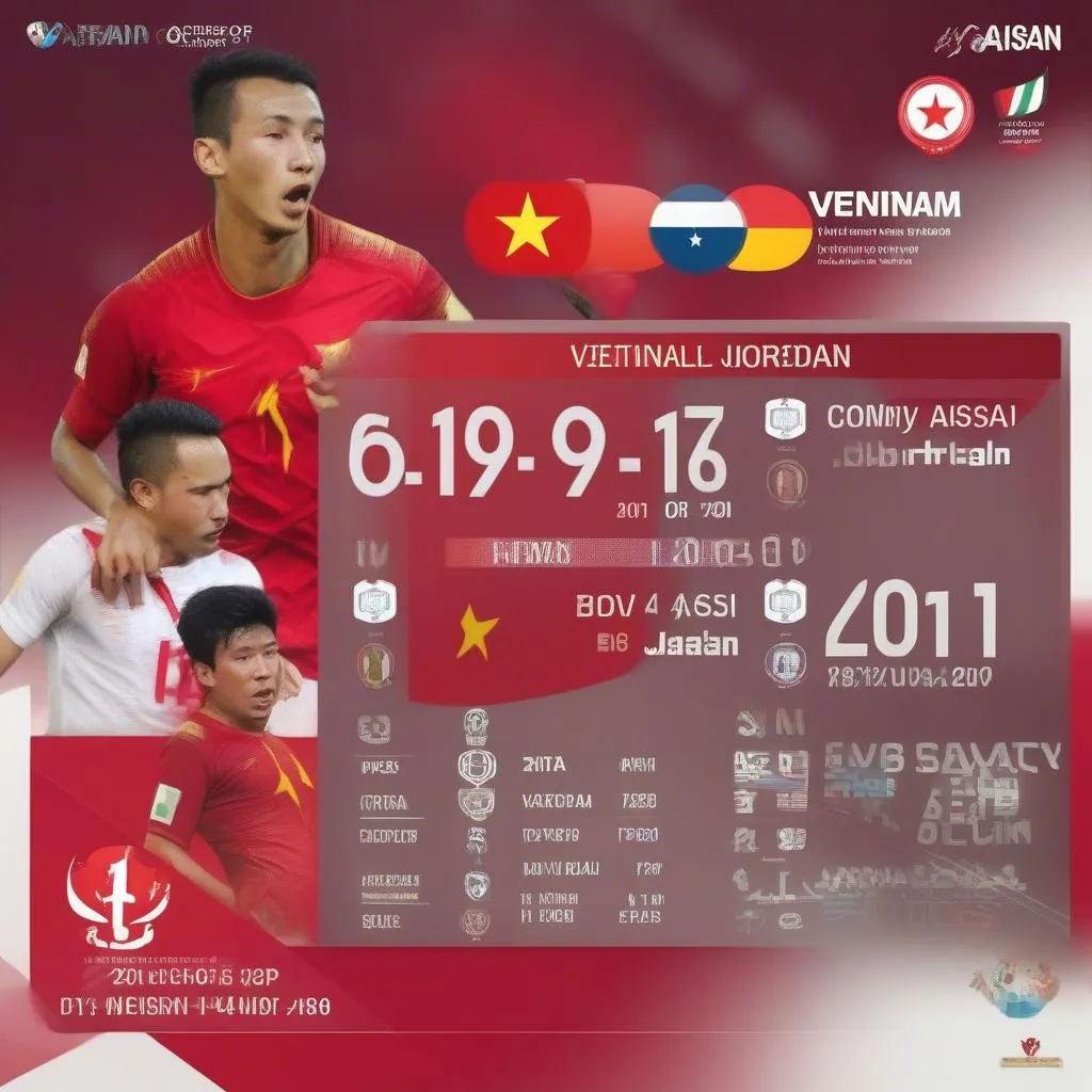 Kết quả trận đấu Việt Nam vs Jordan vòng 1/8 Asian Cup 2019