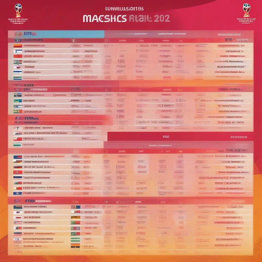 Lịch thi đấu vòng 1/8 World Cup 2022