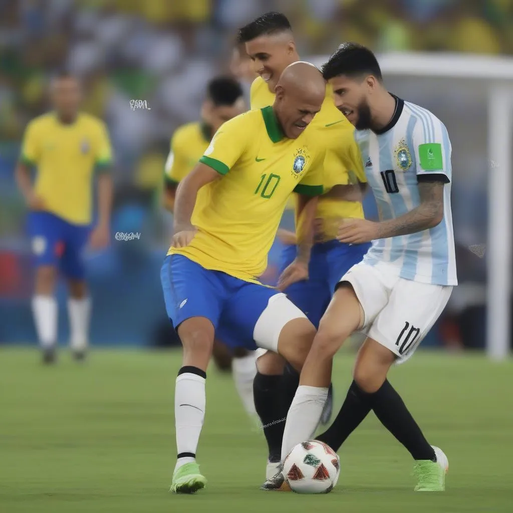 Kết quả trận đấu giữa Brazil và Argentina tại vòng loại World Cup Nam Mỹ