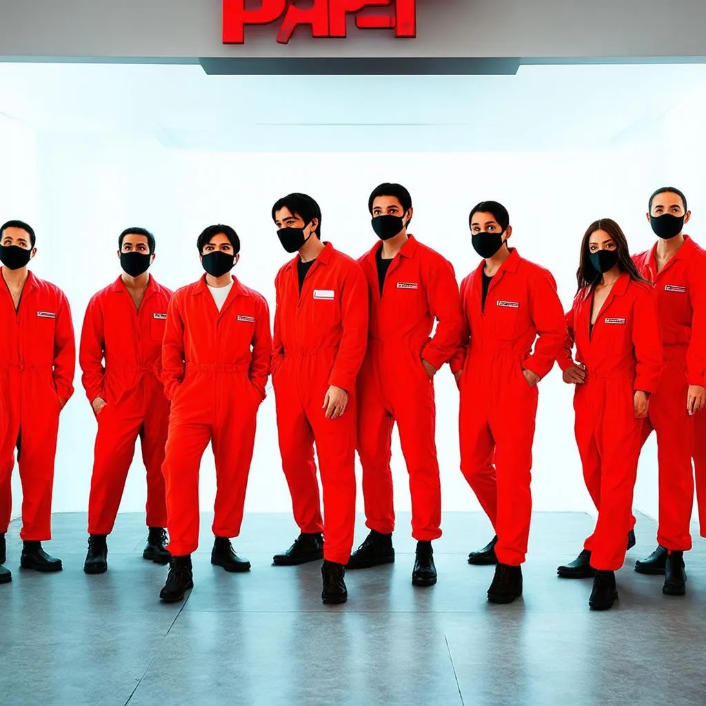 La Casa De Papel Nhân Vật