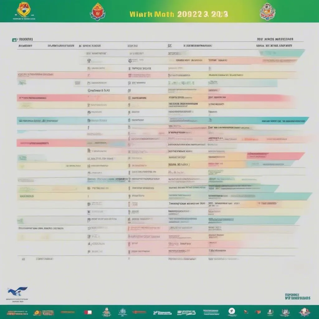 Lịch thi đấu AFF Cup 2023