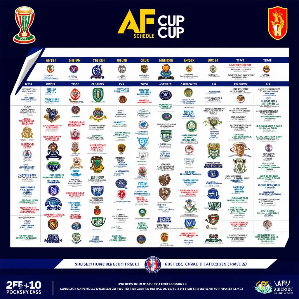 Lịch thi đấu AFF Cup