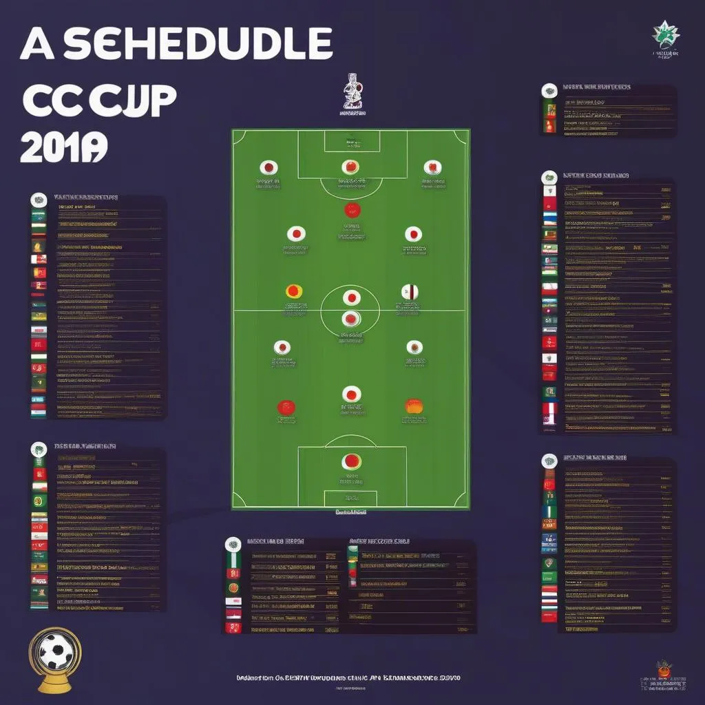 Lịch Thi Đấu Asian Cup 2019