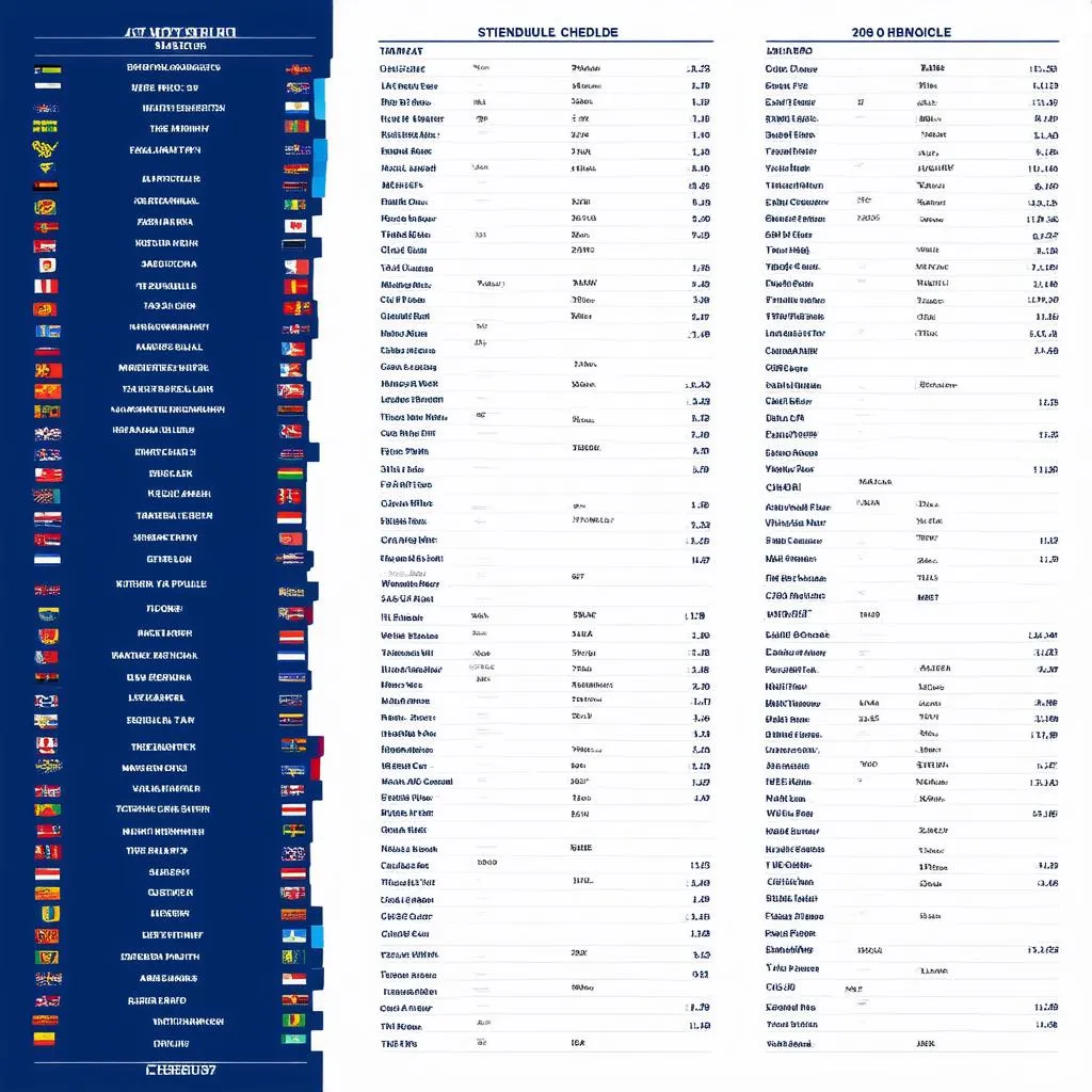 Lịch thi đấu bóng đá World Cup 2018