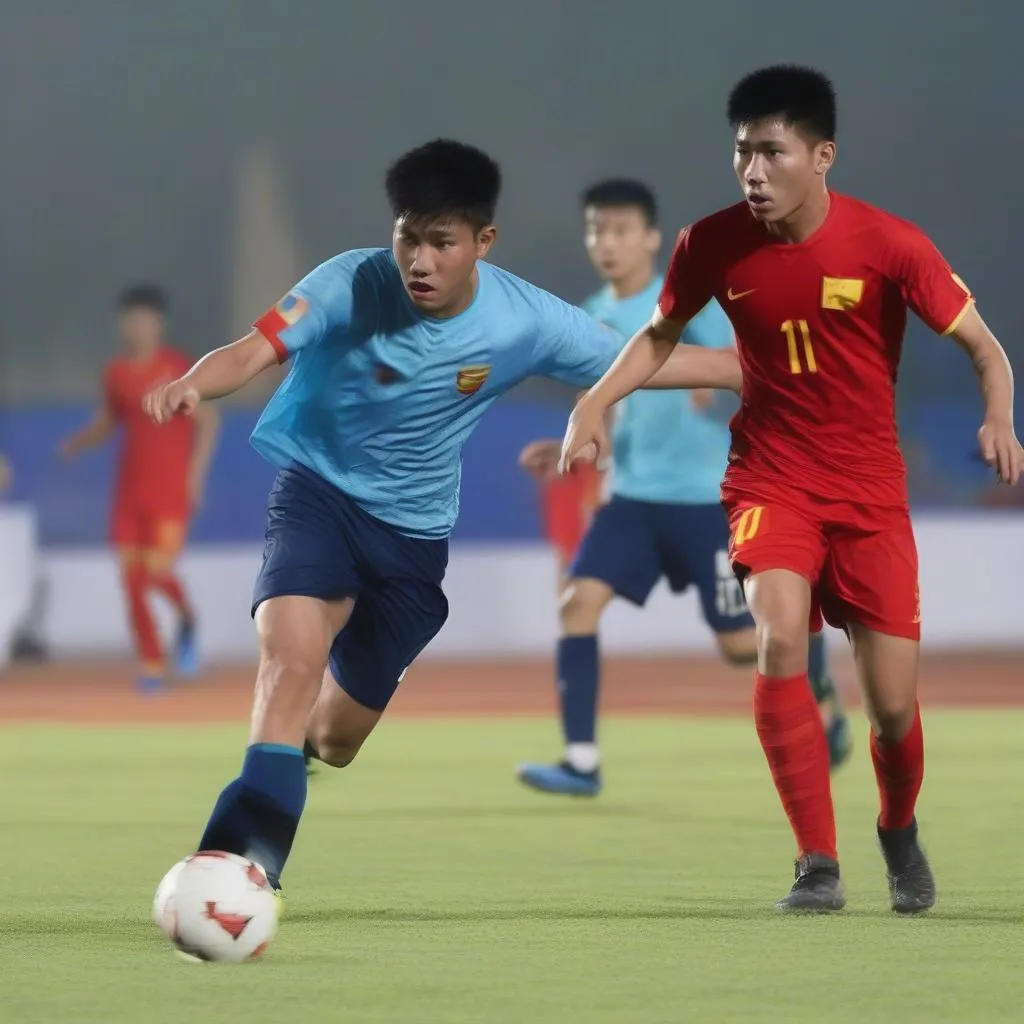 Lịch thi đấu chung kết U23 Đông Nam Á - Hai đội tuyển U23 Việt Nam và U23 Thái Lan tranh tài quyết liệt