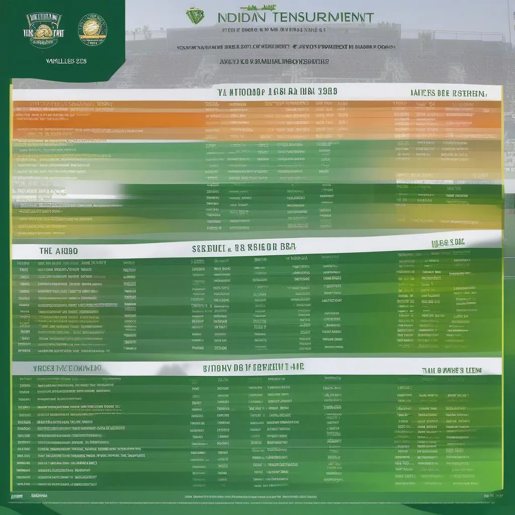 Lịch thi đấu giải Indian Wells 2023