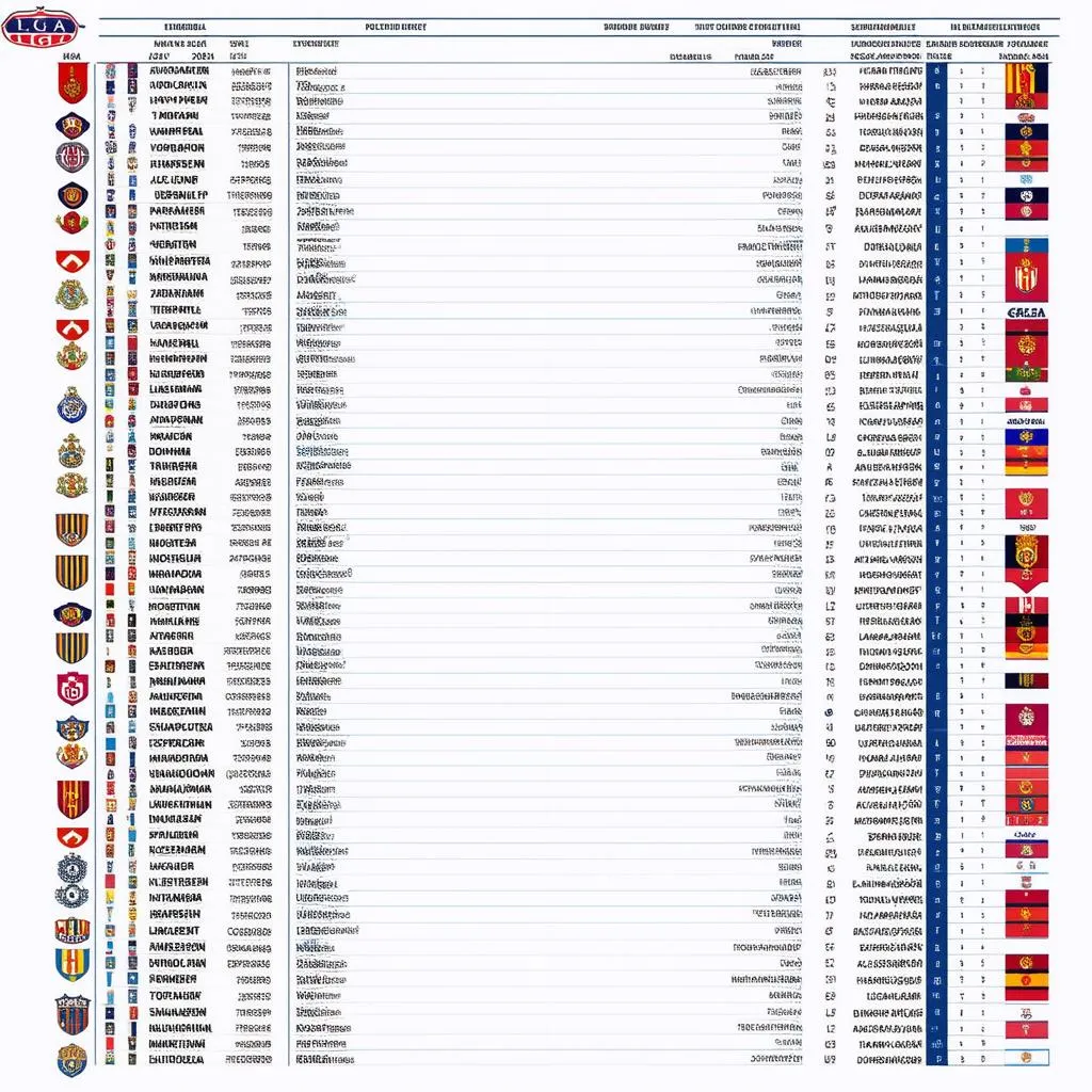 Lịch thi đấu La Liga 2023-2024