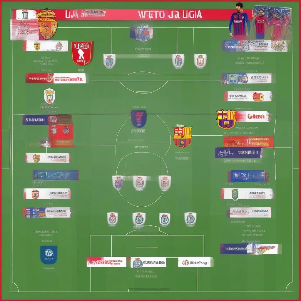 Lịch thi đấu La Liga mới nhất