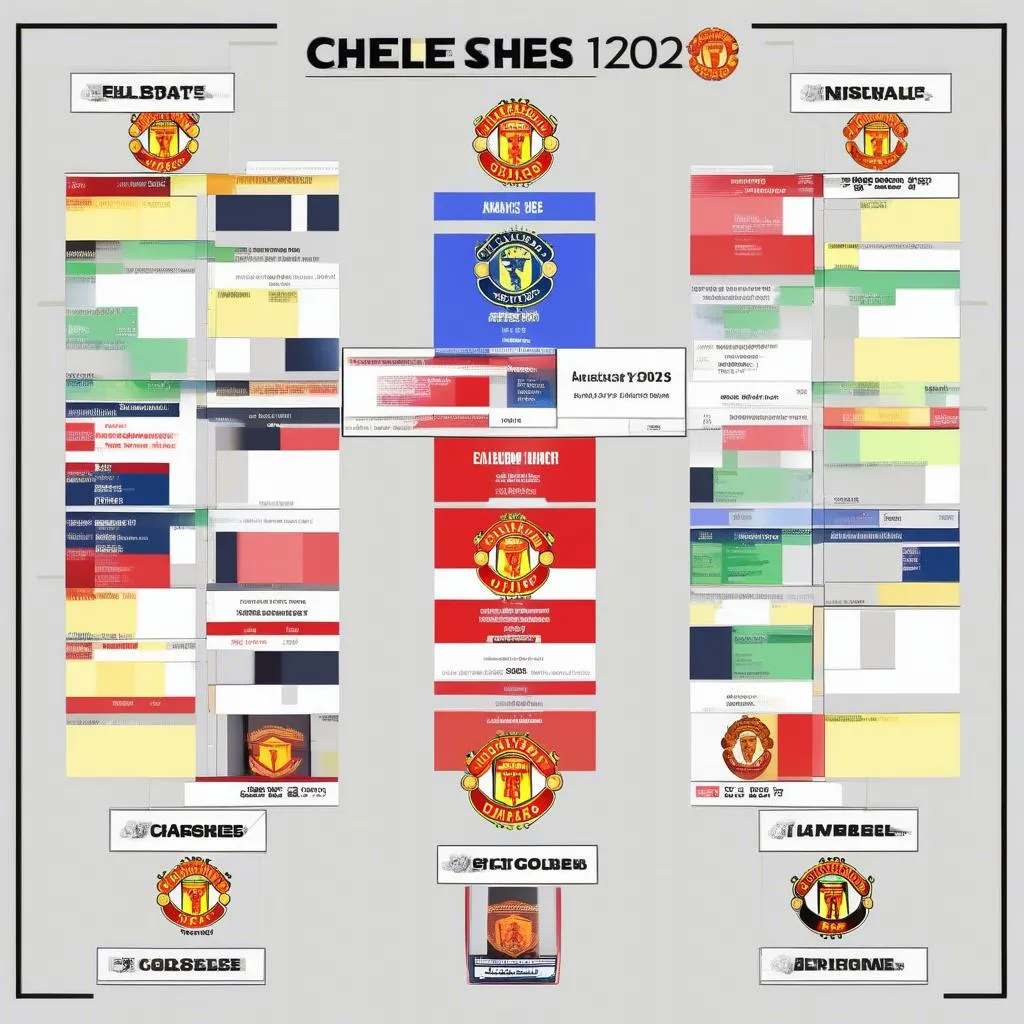 Lịch thi đấu MU Chelsea