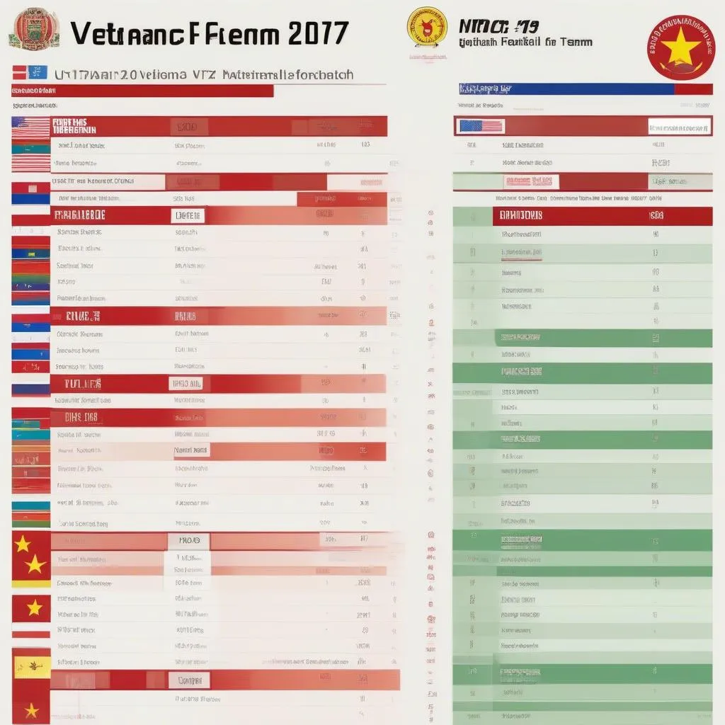 Lịch Thi Đấu U17 Việt Nam Mới Nhất