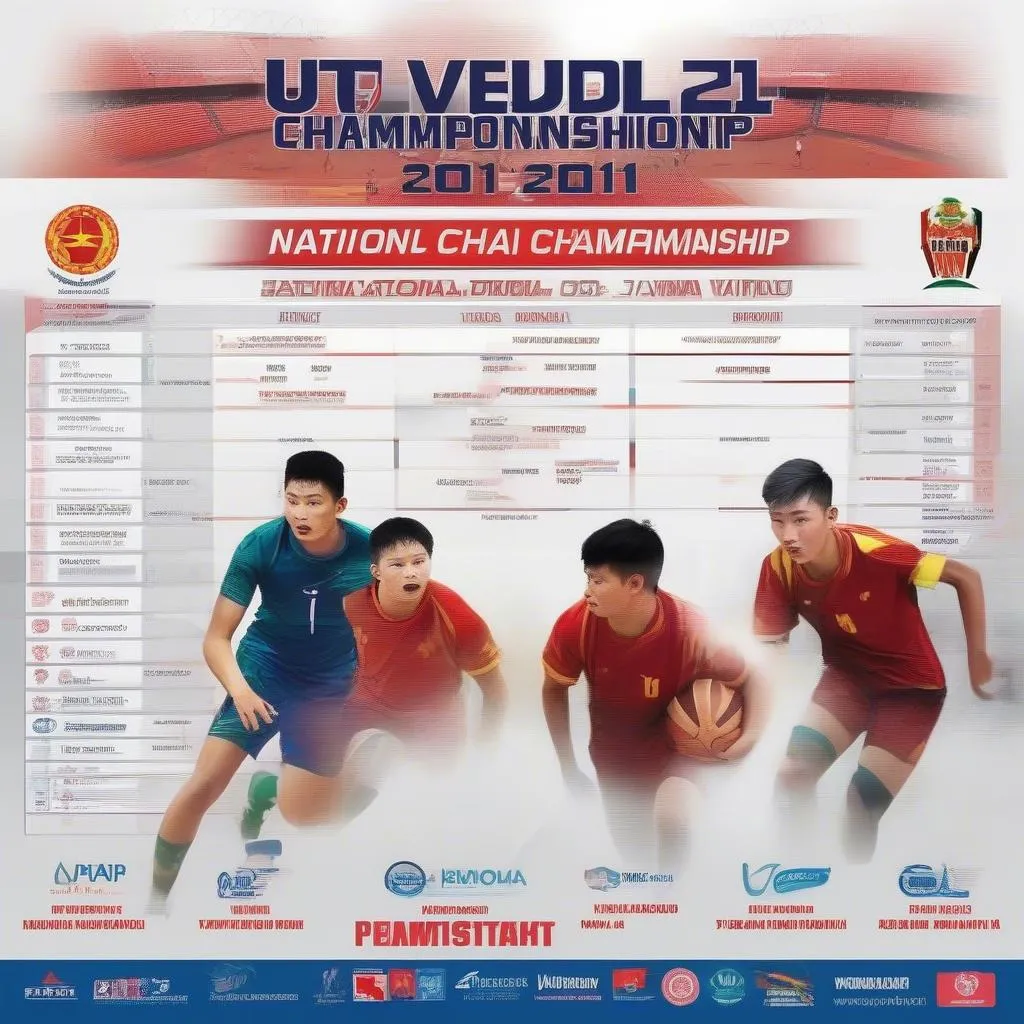 Lịch thi đấu U19 Quốc gia Nam 2021