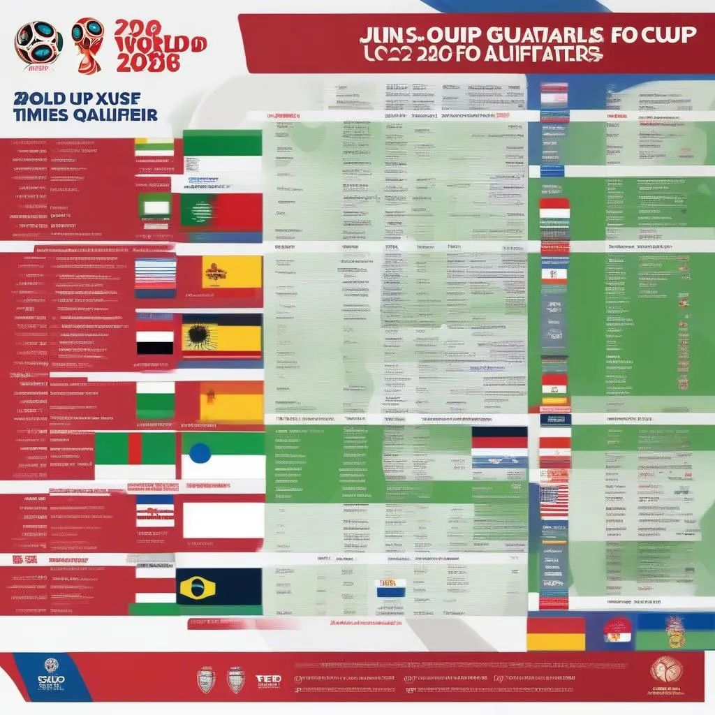 Lịch thi đấu vòng loại World Cup 2026