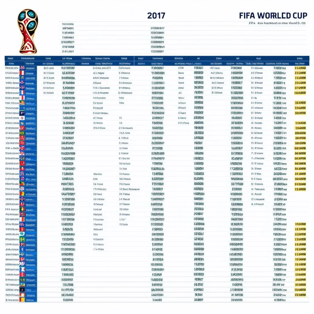 World Cup Schedule