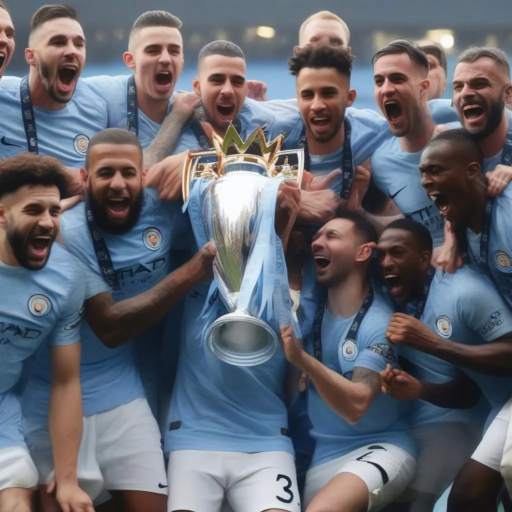 Man City vô địch Ngoại hạng Anh 2019