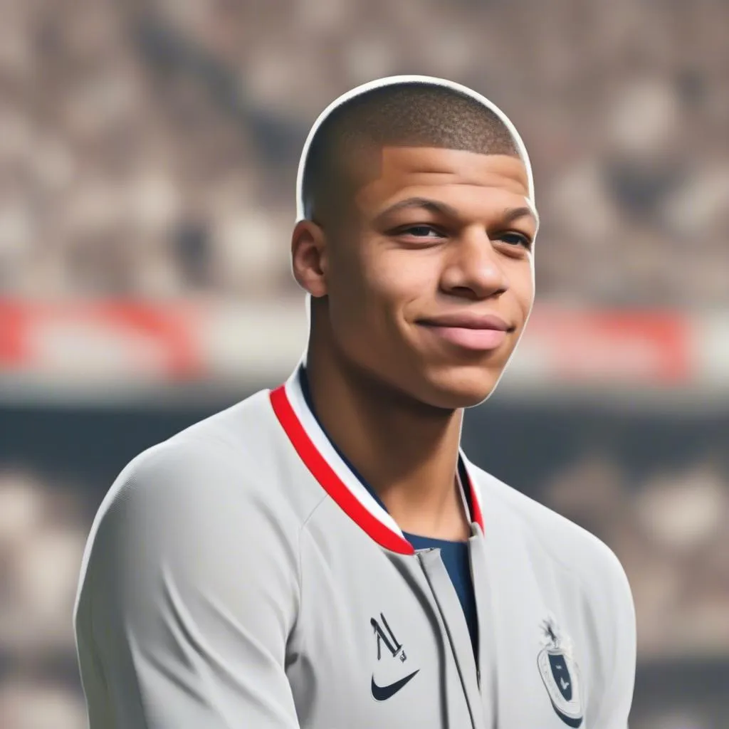 Mbappe Kiểu Tóc