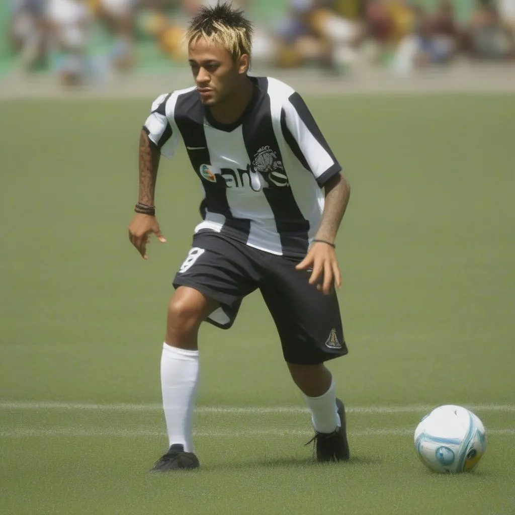 Neymar 2009 Santos