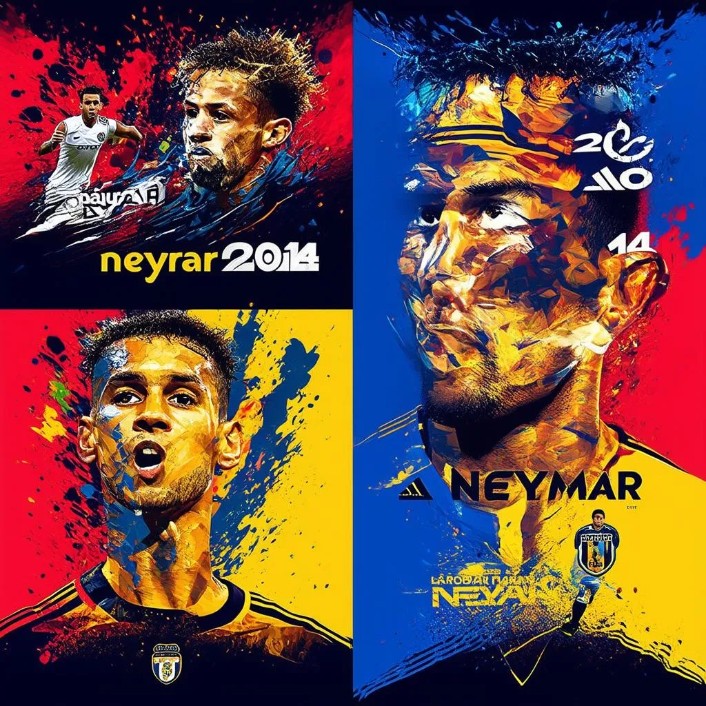 Bộ sưu tập Neymar 2014 wallpaper