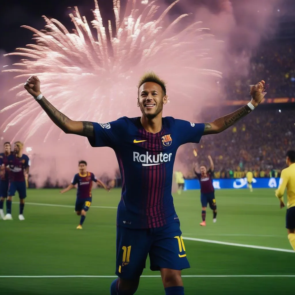 Neymar Barcelona Fans