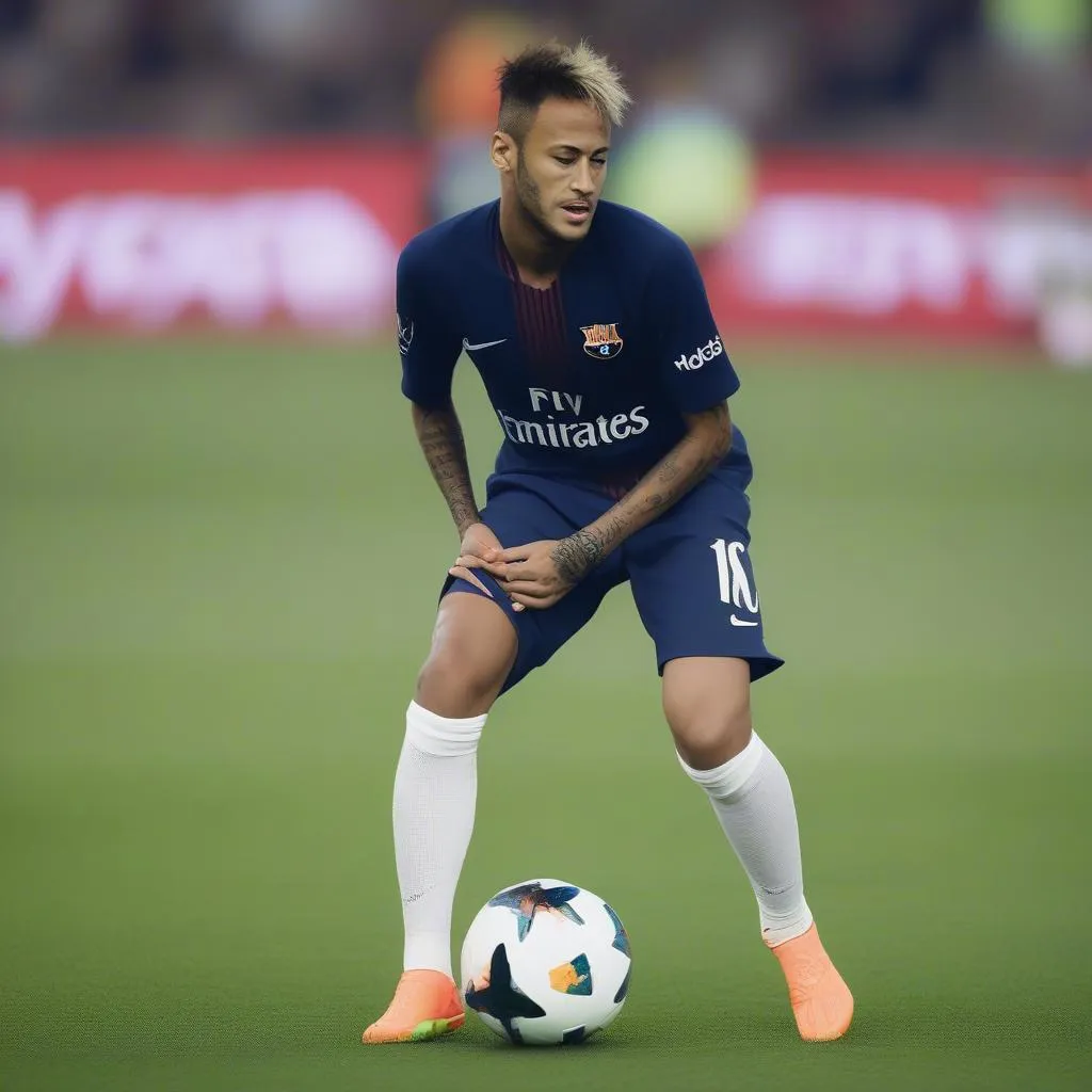 Neymar bị chấn thương