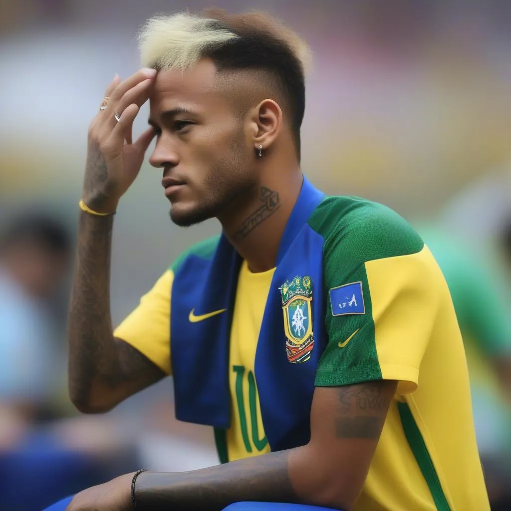 Neymar Brazil Jersey