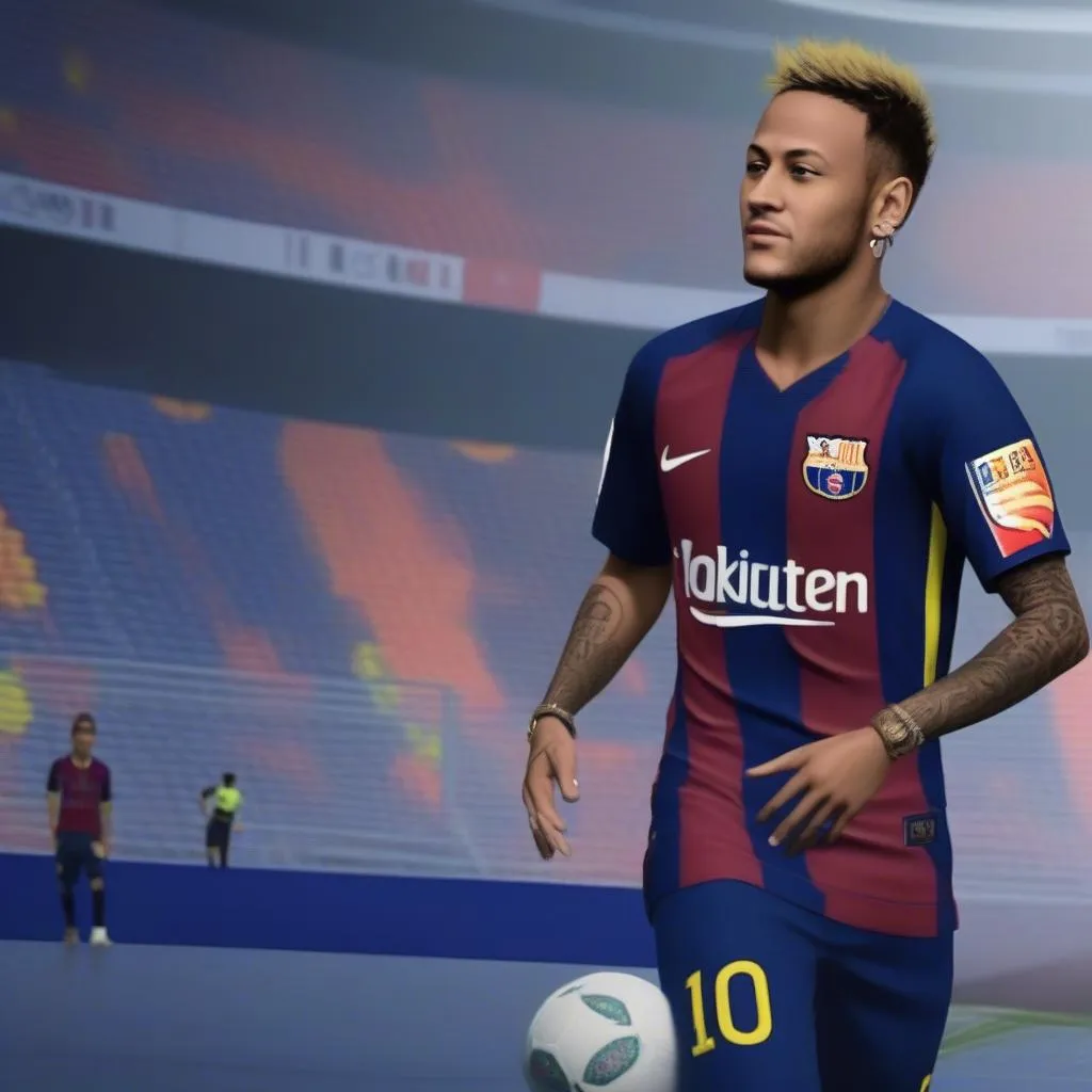 Neymar chơi FIFA Online 4