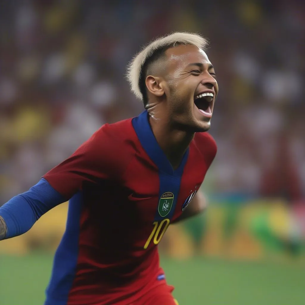 Neymar Dẹp Cua Ghi Bàn