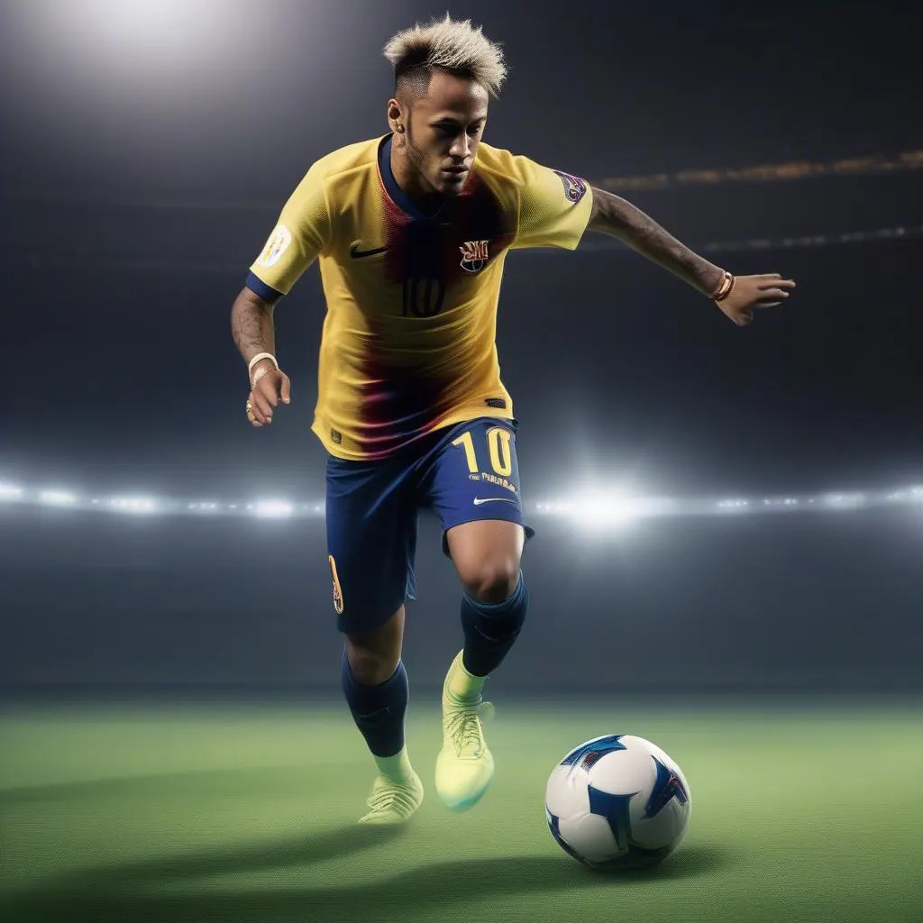 Neymar như đạo diễn trên sân cỏ