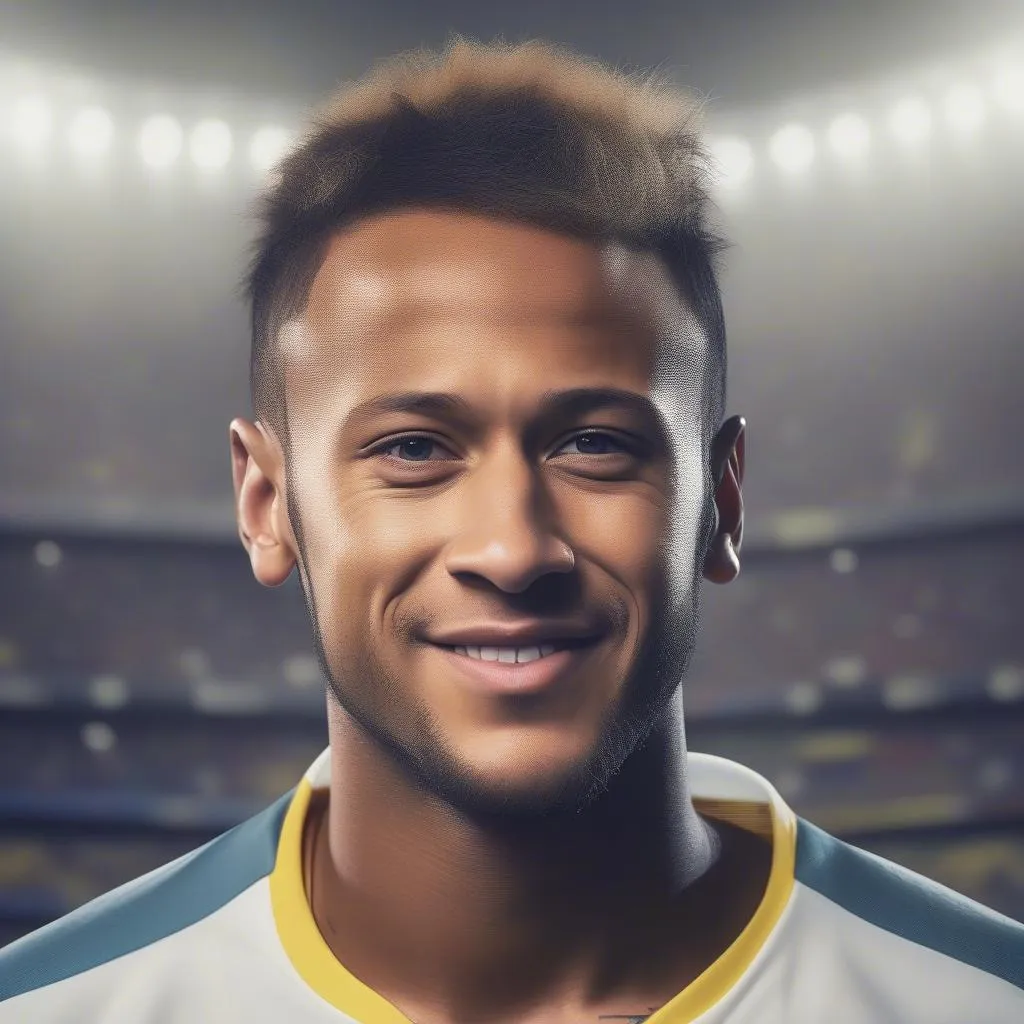 Cầu thủ bóng đá Neymar đẹp trai