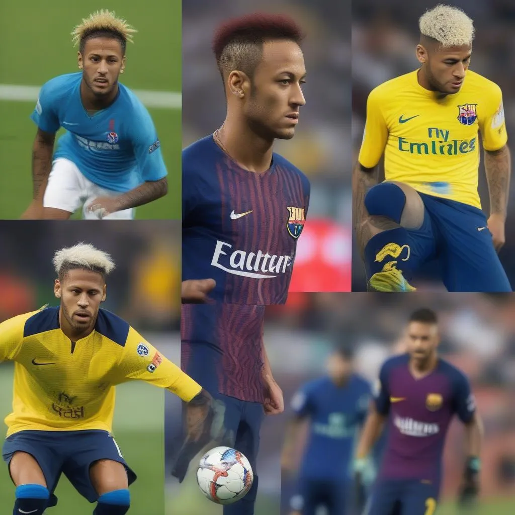 Neymar Fade Kỹ Thuật Của Siêu Sao