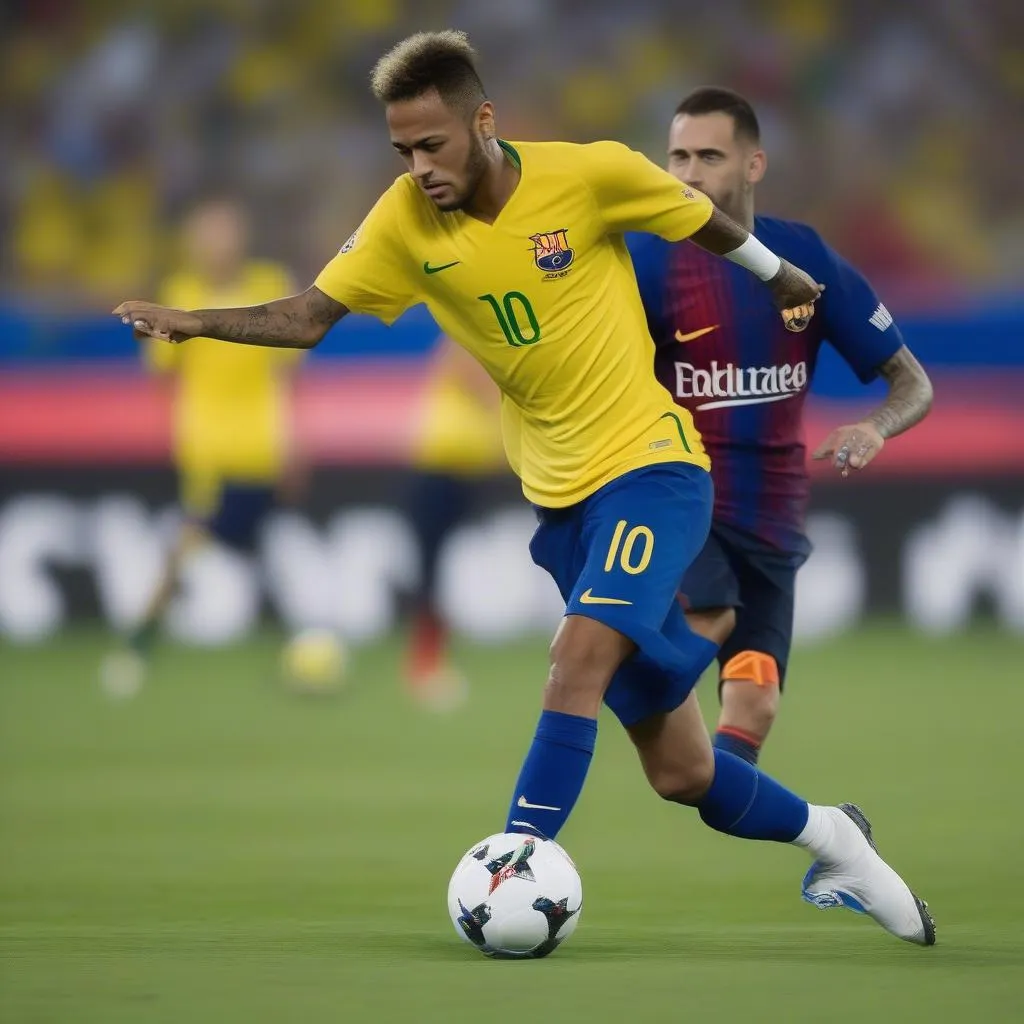 Neymar Fade Kỹ Thuật Rê Bóng Huyền Thoại