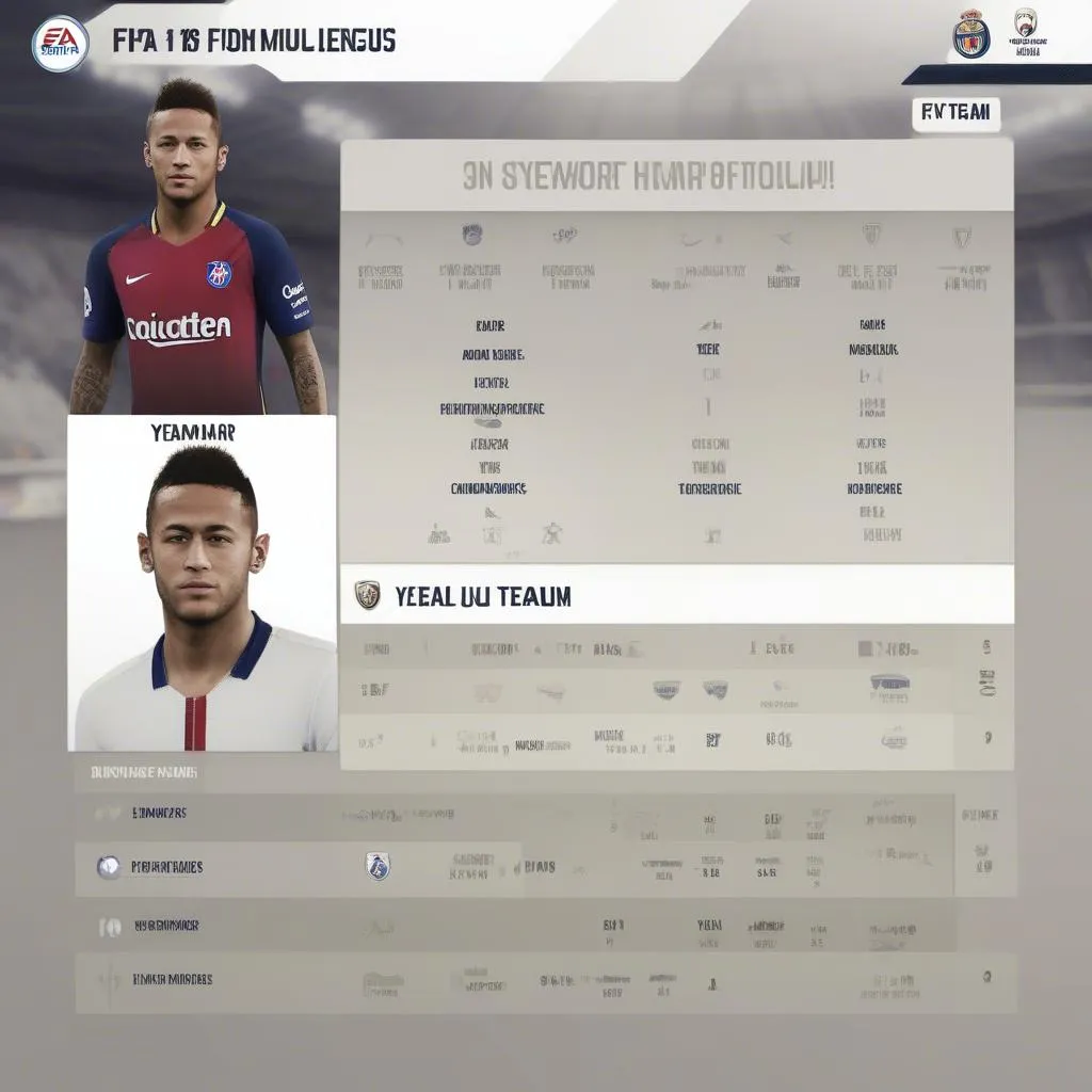 neymar-fifa-18-mobile-squad