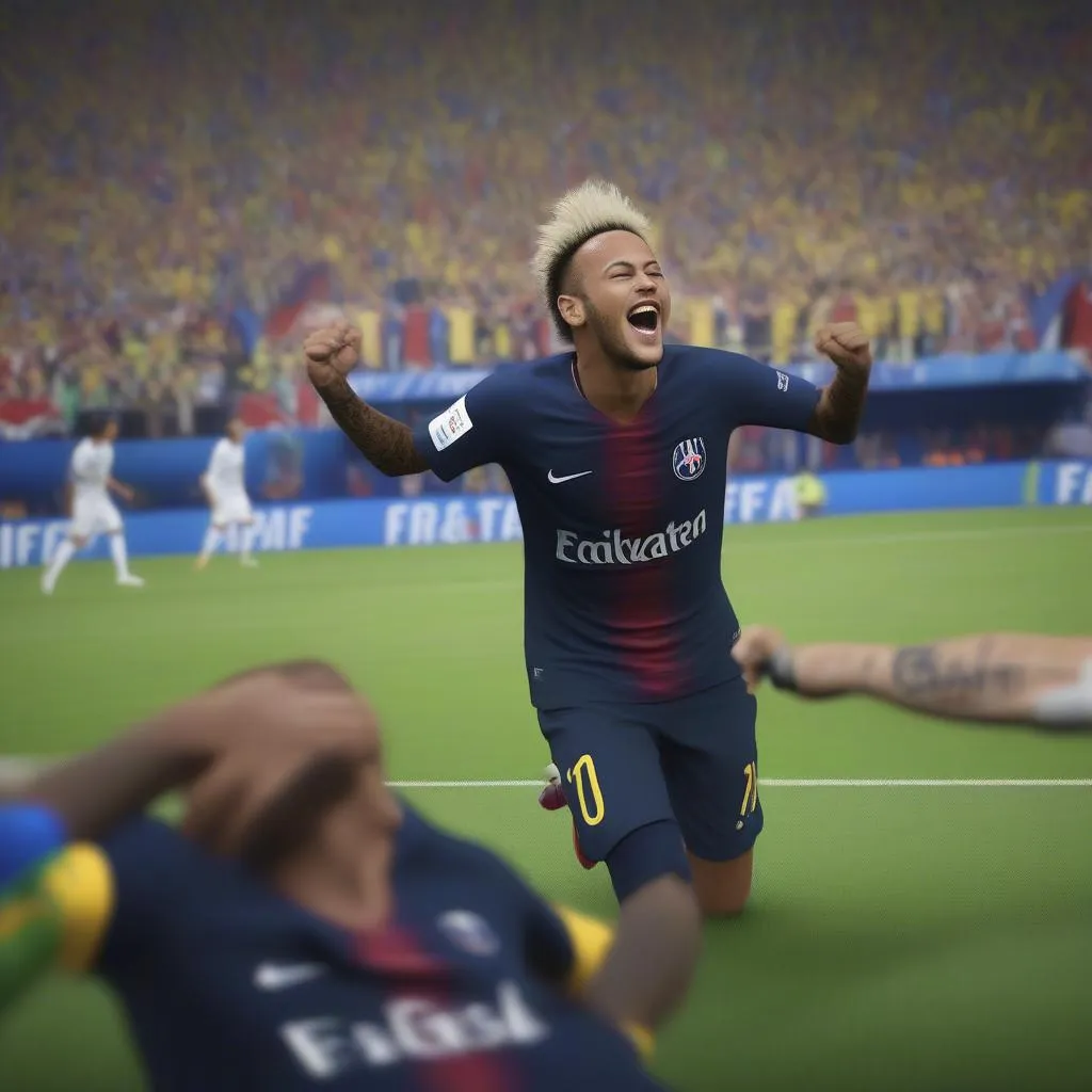 neymar fifa hd celebration