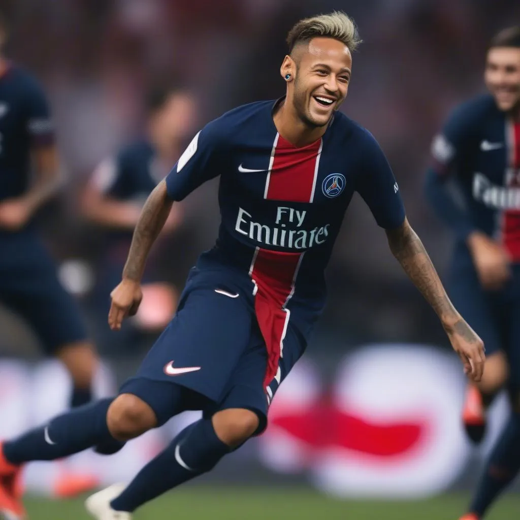 Neymar ghi bàn cho PSG