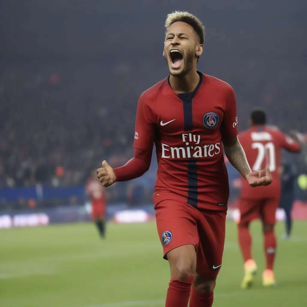 Neymar ghi bàn thắng