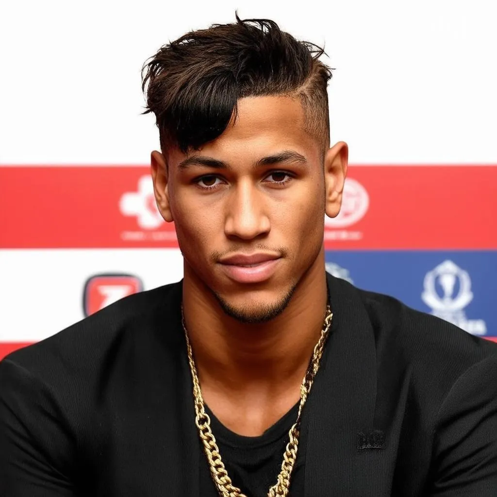 Neymar 2008 Hairstyle