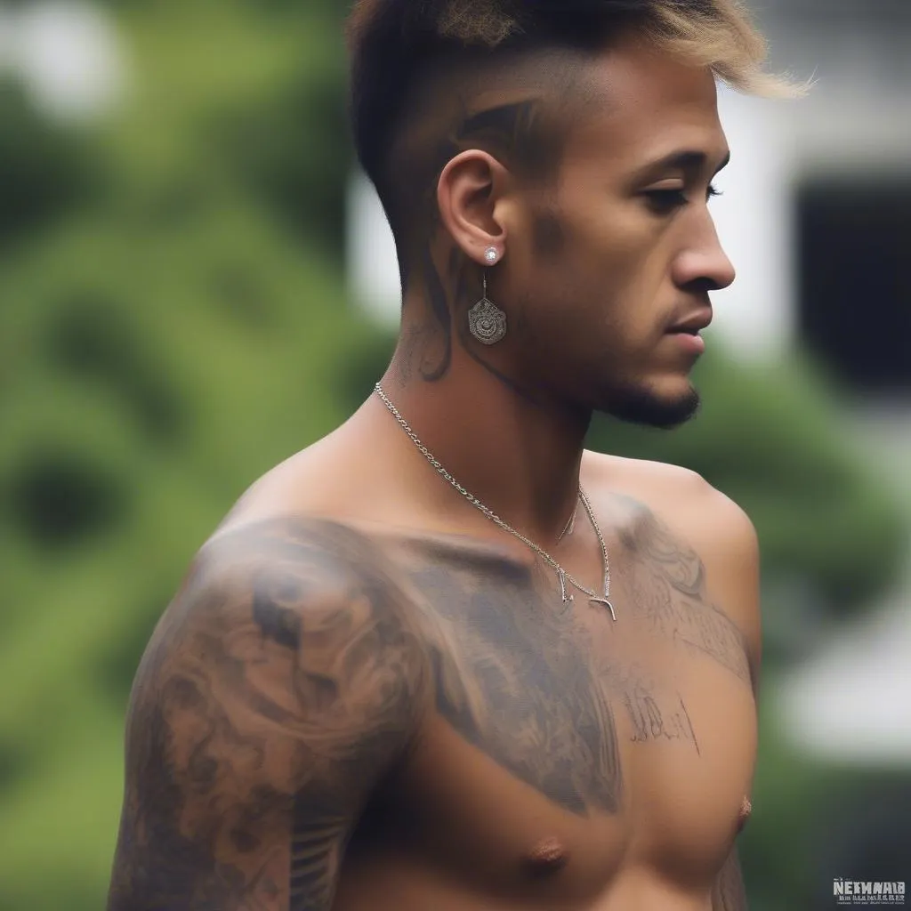 neymar meaningful tattoo