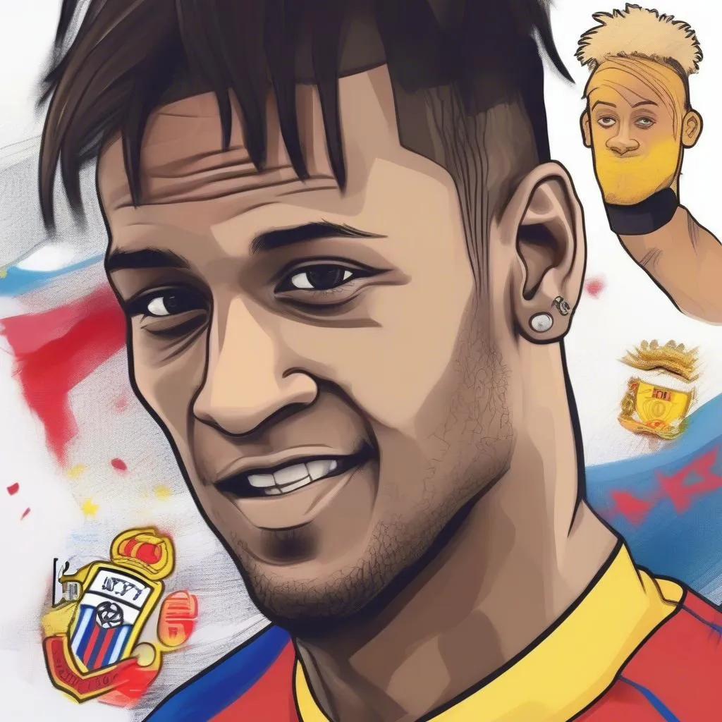 Neymar hoạt hình