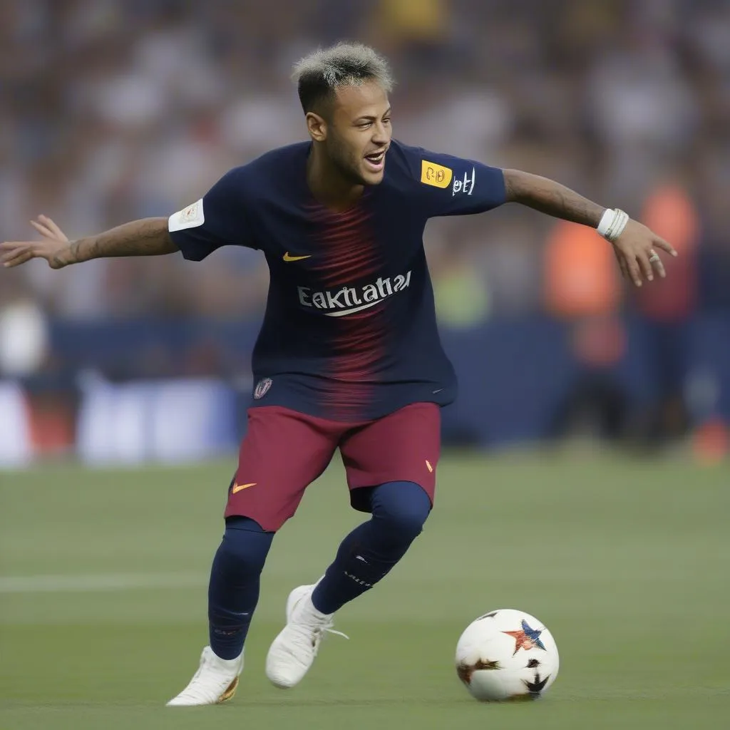 Neymar Jr. ký hợp đồng