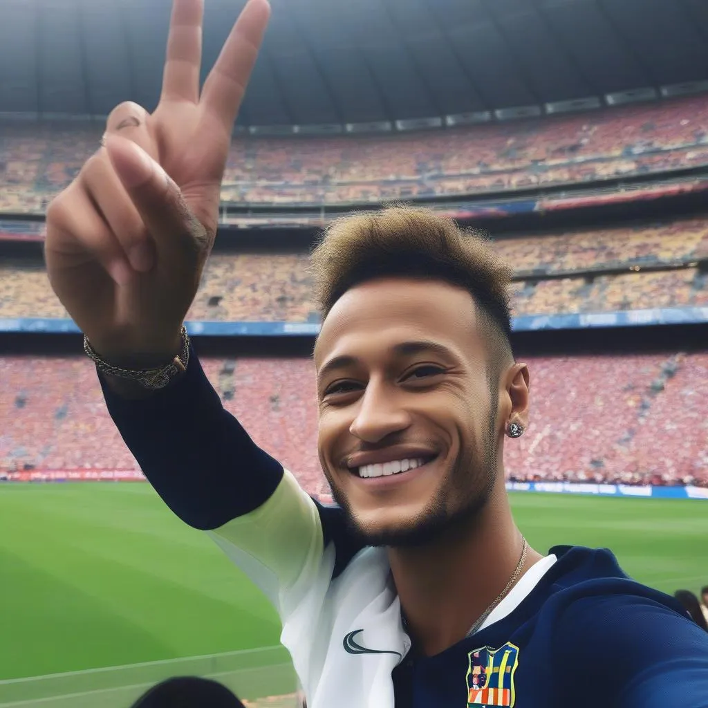 Neymar Jr và fan trên Instagram