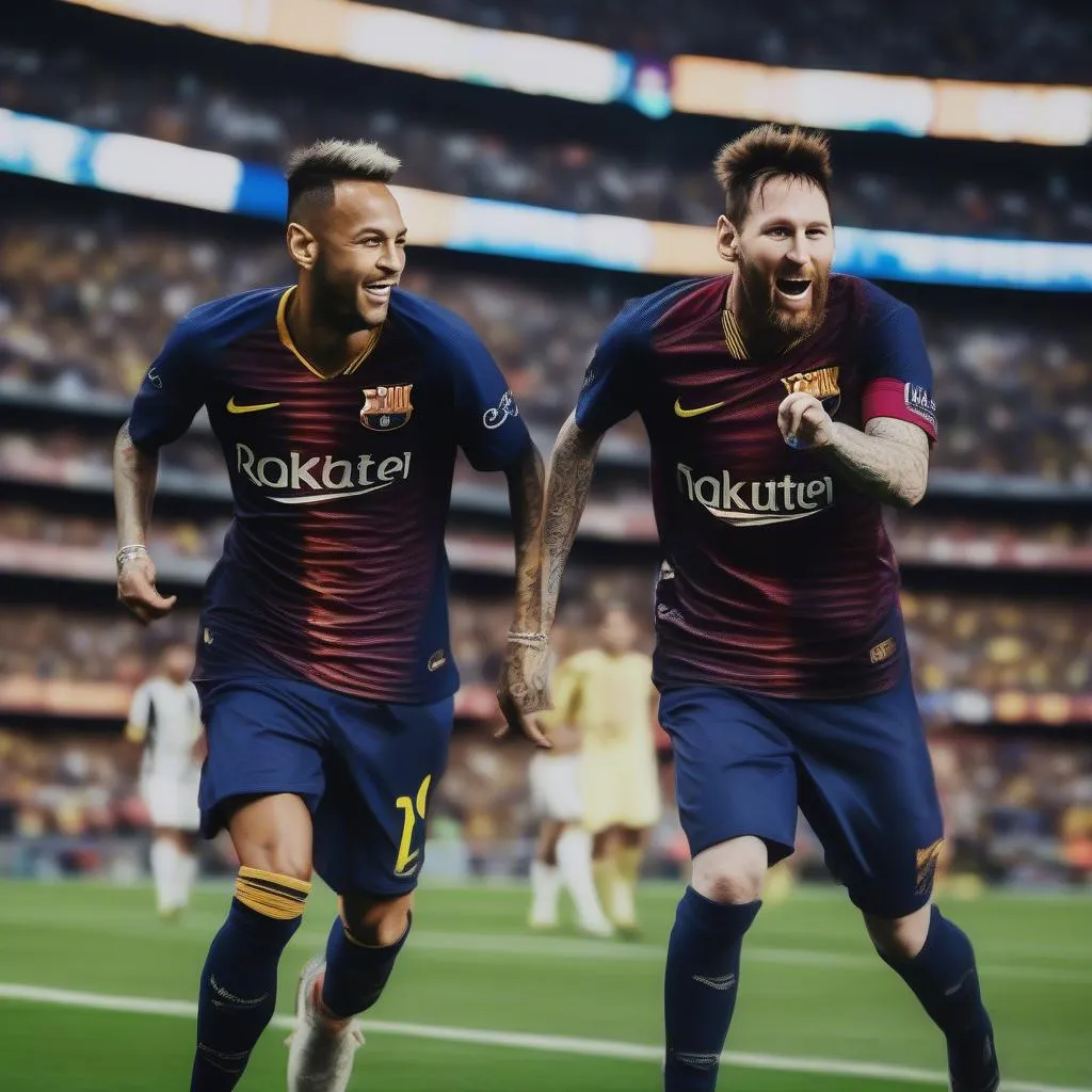 Neymar và Messi: Ký ức vàng son