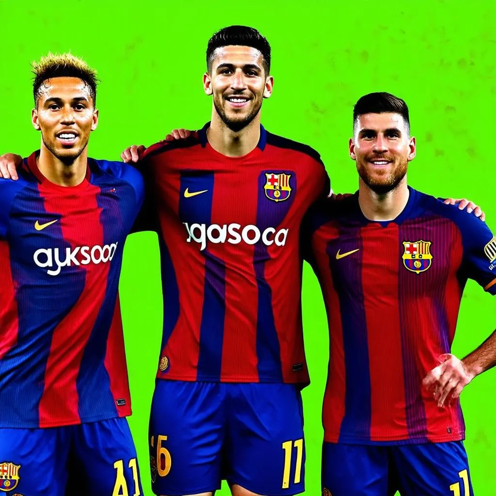 neymar messi suarez barcelona