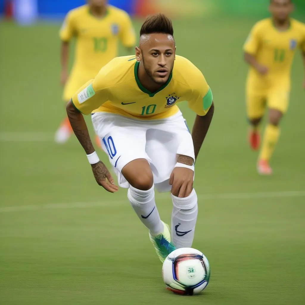 ảnh-neymar-miniface-tuyển-quốc-gia