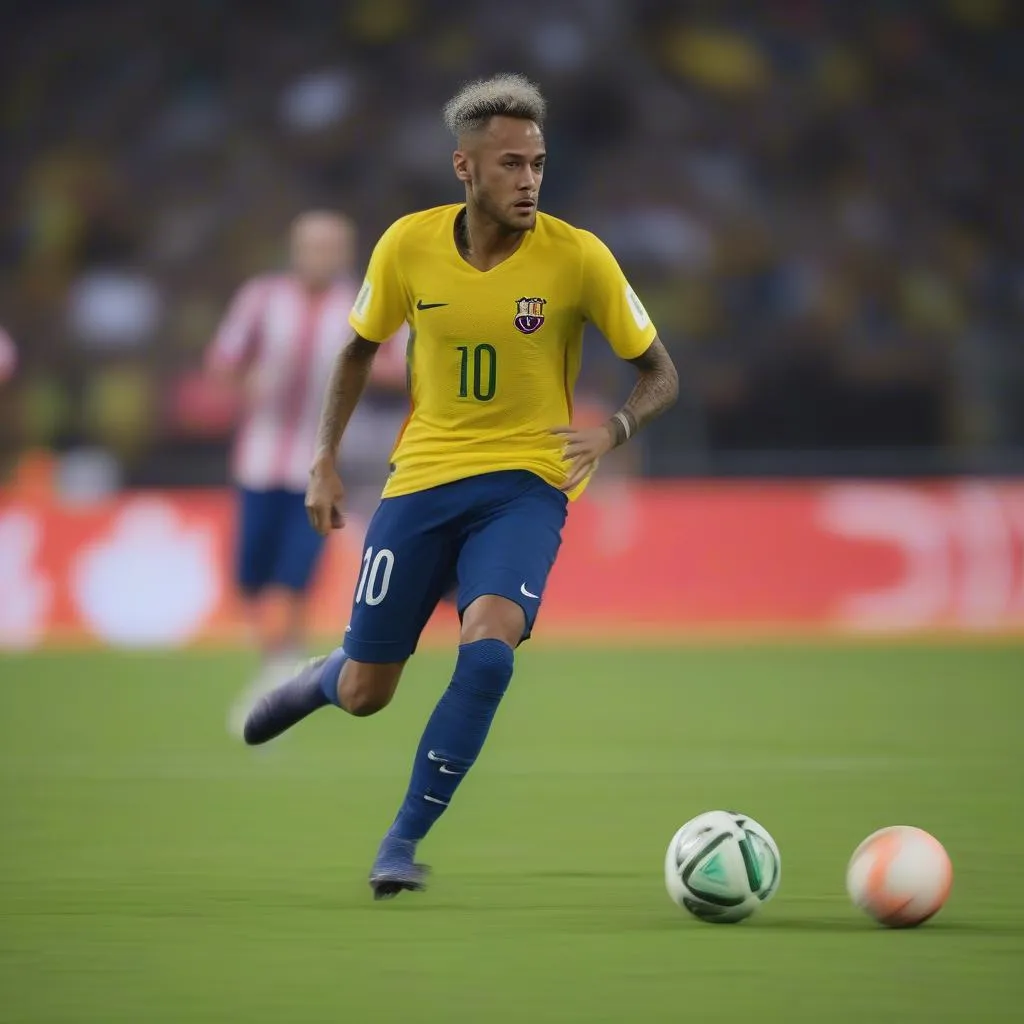 Neymar PSG Action