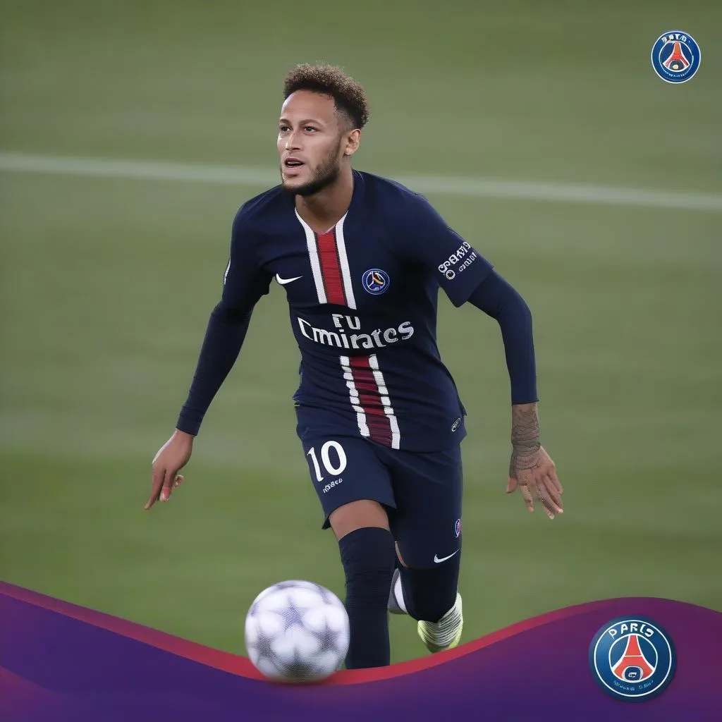 Neymar PSG Champions League