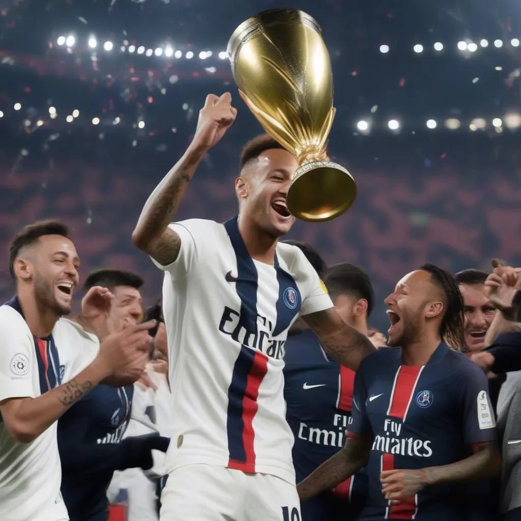 Neymar PSG Champion League