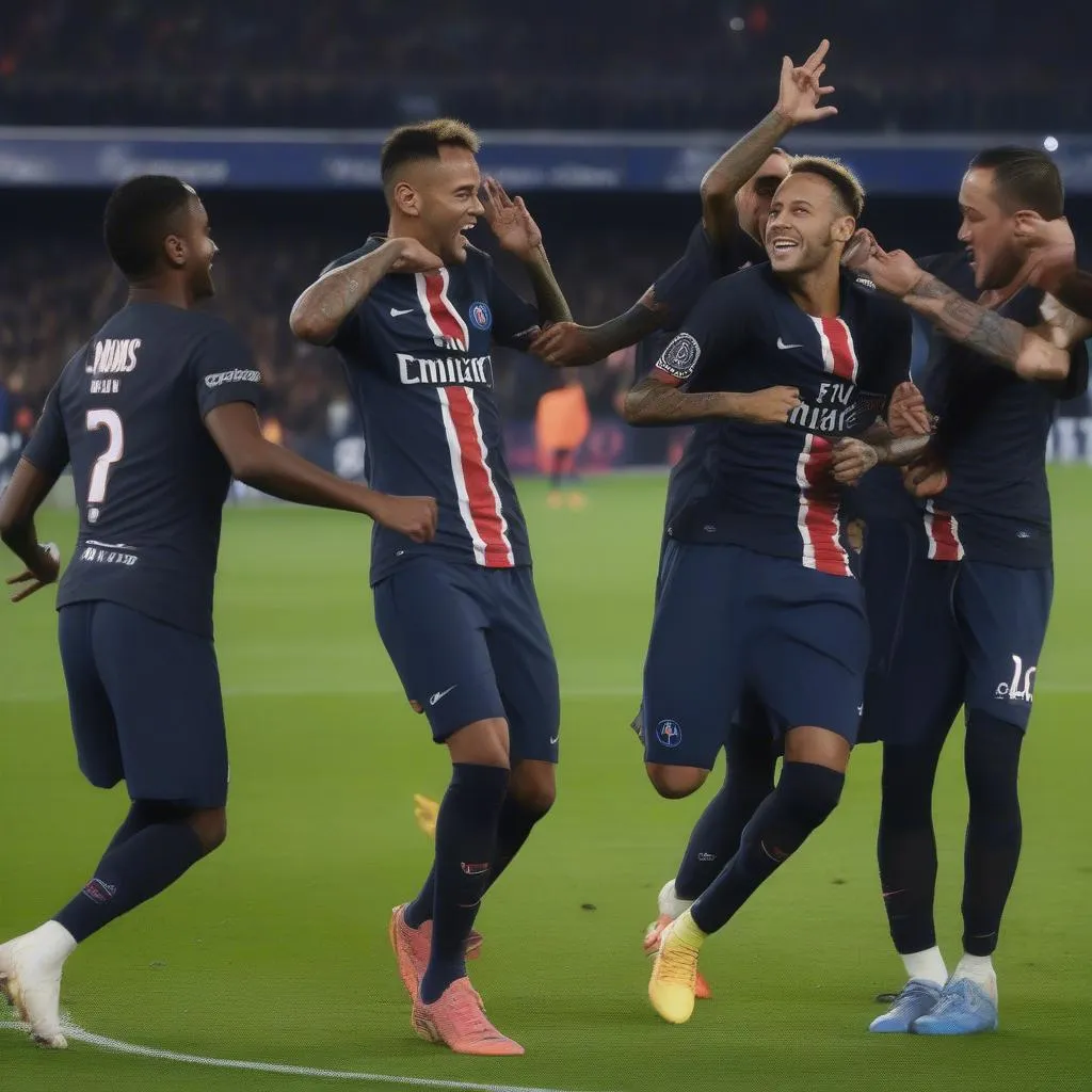 Neymar dẫn dắt PSG