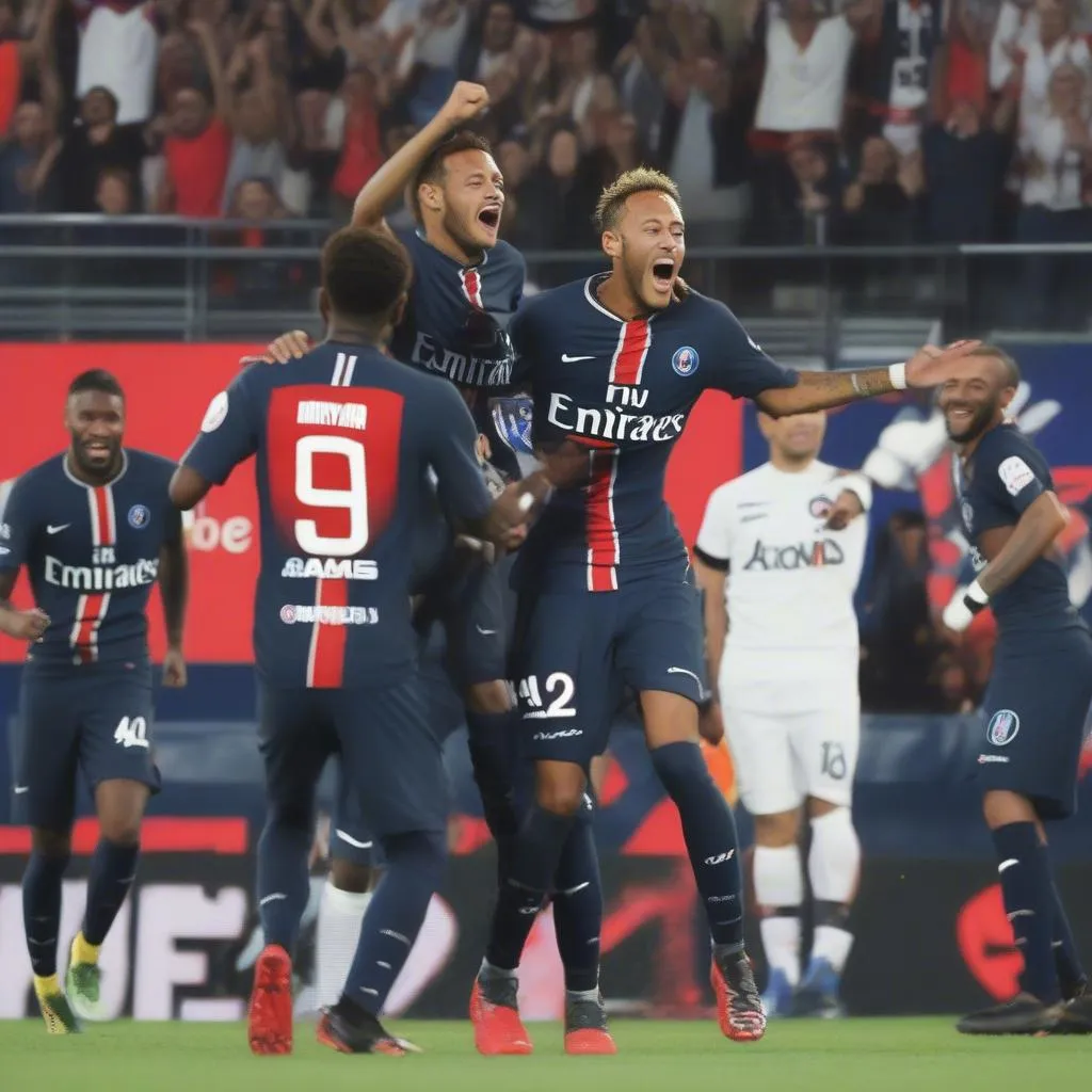 Neymar-PSG-debut