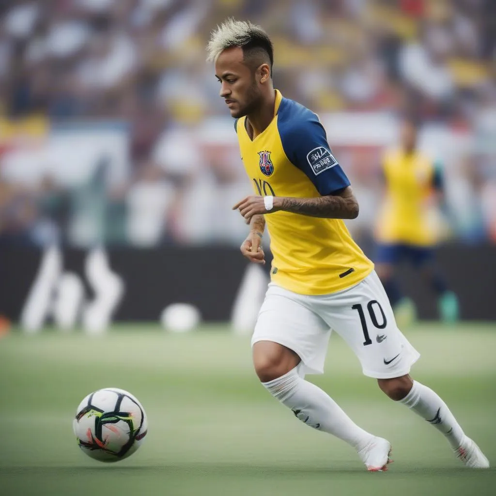 Neymar rê bóng