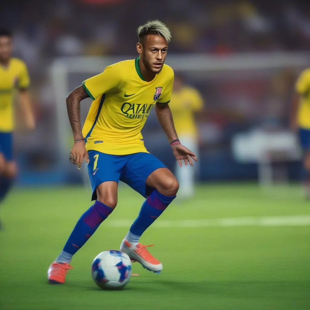 Neymar sân cỏ