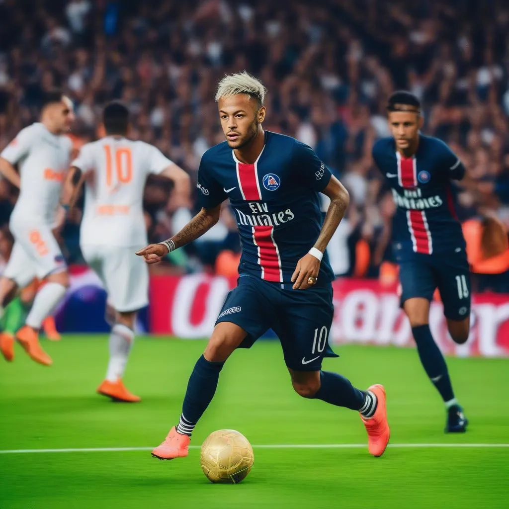 Neymar Solo Ghi Bàn PSG vs Montpellier